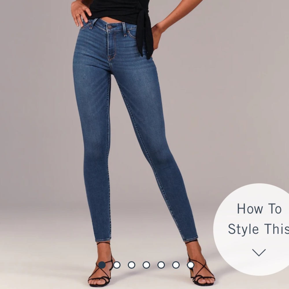 Abercrombie & Fitch Low Rise Jean Leggings